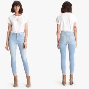 Mother The Looker Crop in Fresh Catch Color Sz 28